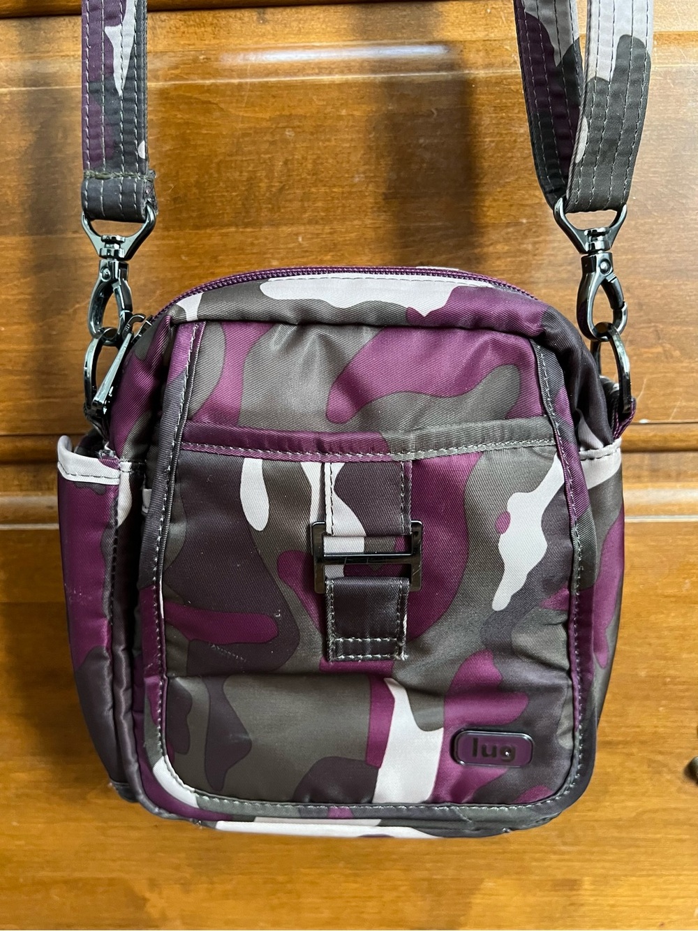 lug Can Can Bag | Camo Berry